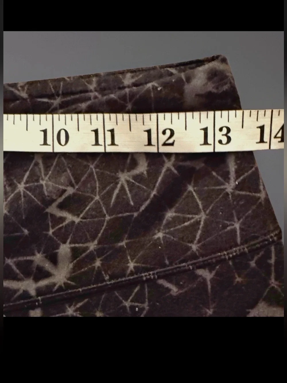 LULULEMON Wunder Under Crop ll Star Crushed Coal Black-Sz 6